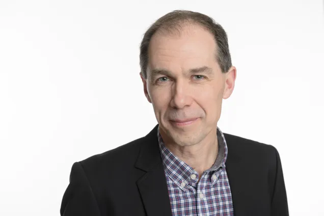 Portrait of Klas Flärdh. Photo.